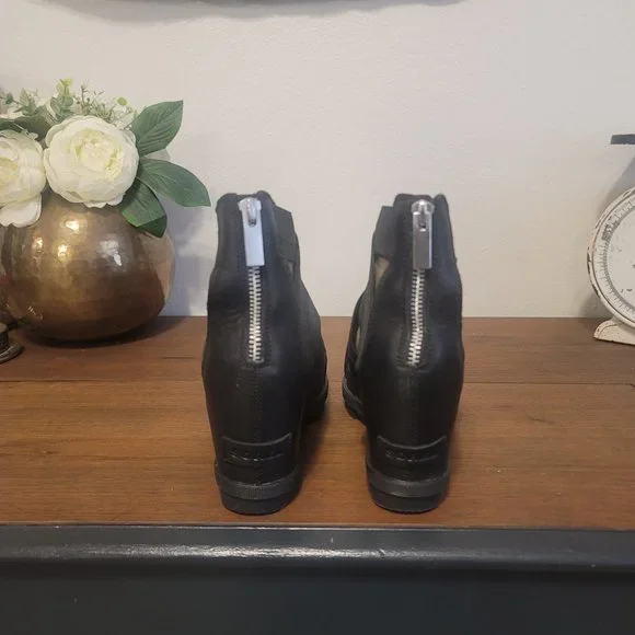 NIB Sorel Joanie Strap Wedge Heels Sz 8.5 - Picture 5 of 9